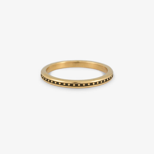 Milgrain Stacking Band Ring 2mm Wide