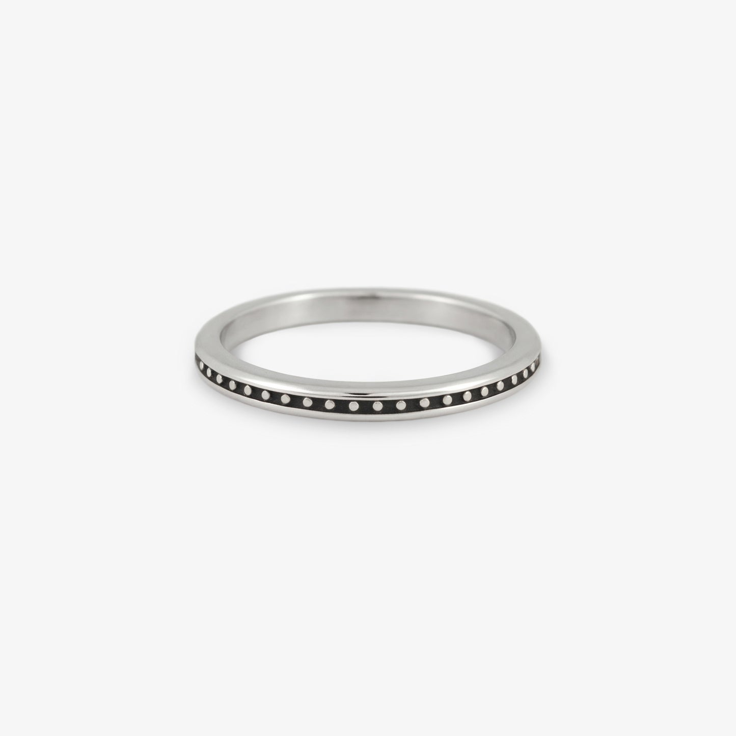 Milgrain Stacking Band Ring 2mm Wide