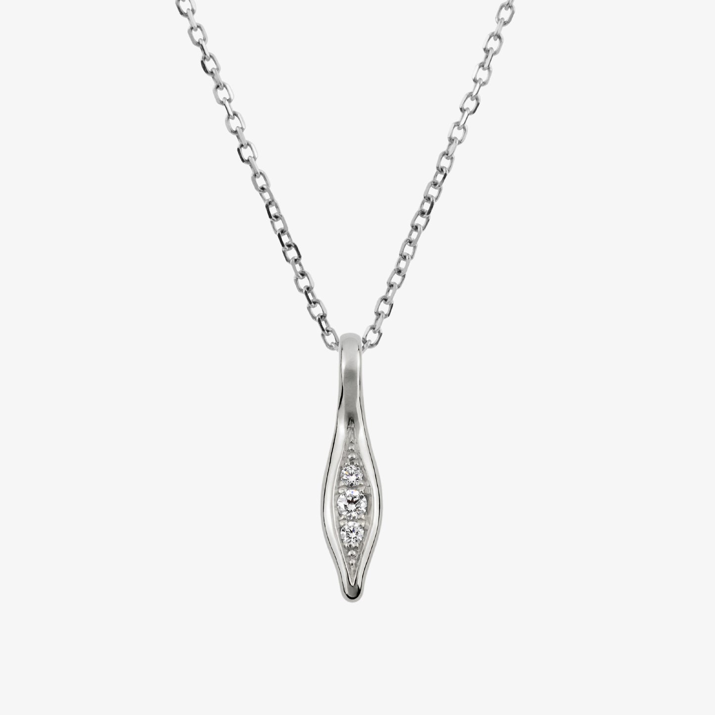 Eternal Droplet Pendant with Canadian Diamonds