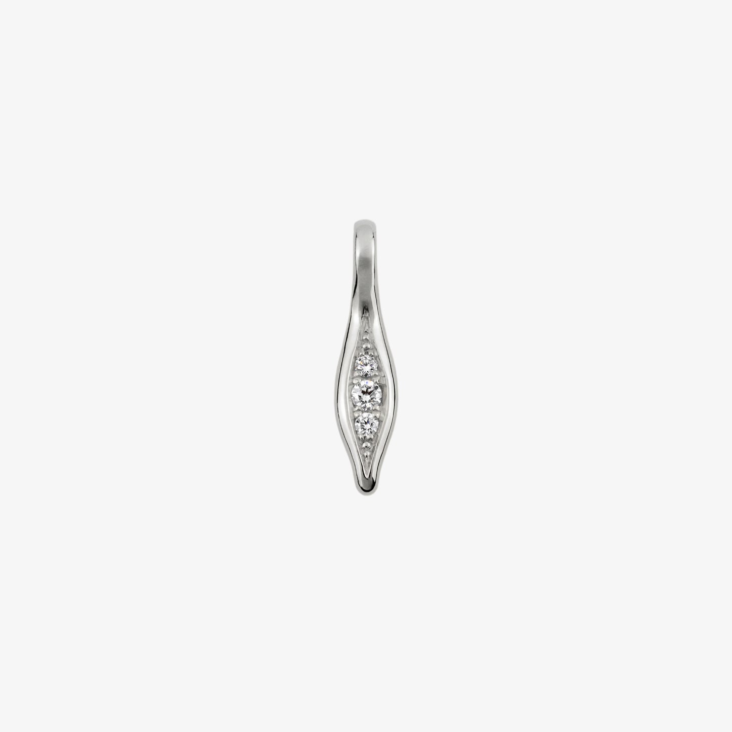 Eternal Droplet Pendant with Canadian Diamonds