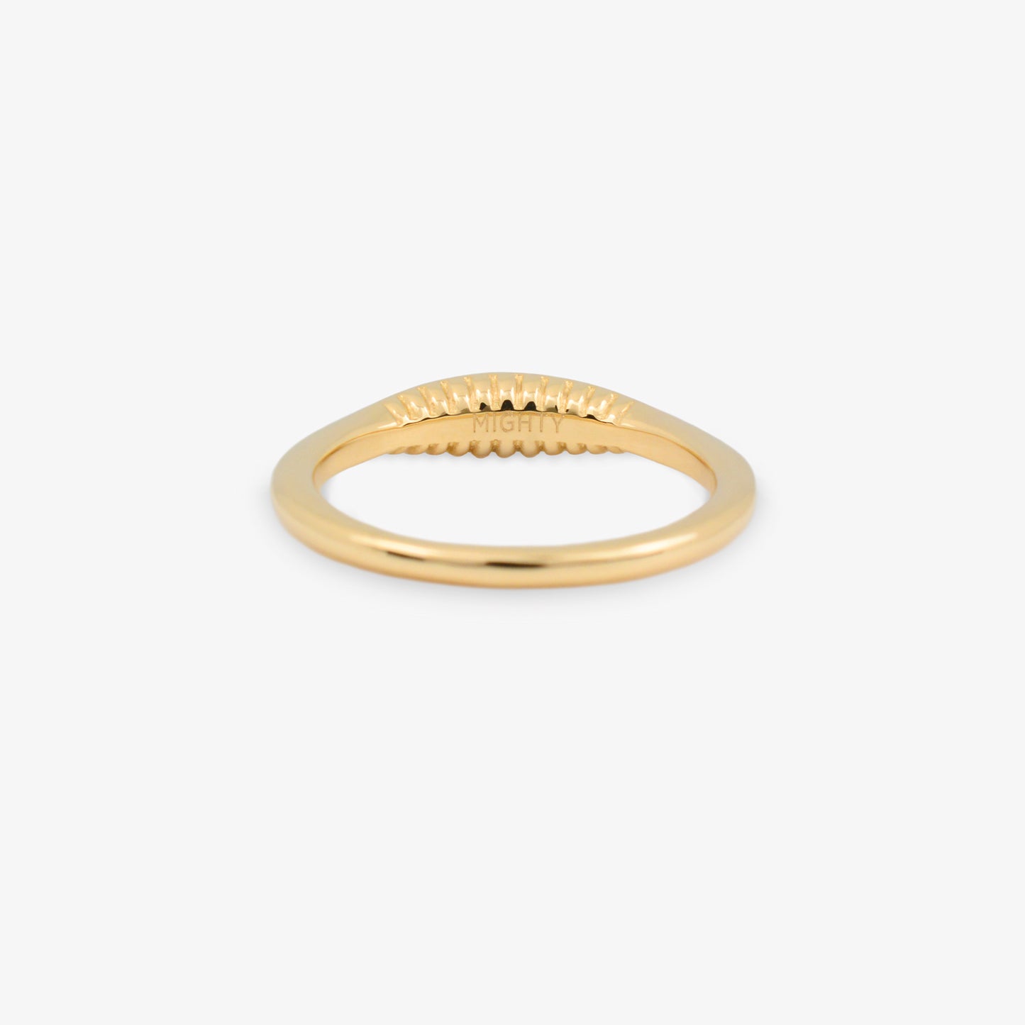 Vibrance Dôme Ring with Pink Sapphire and Orange Sapphires