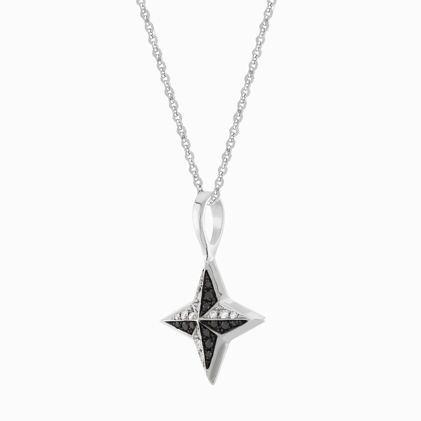 FIERCE Cheeky Double Diamond Fine Necklace