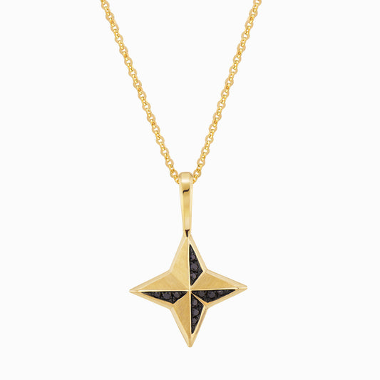 FIERCE Cheeky Black Diamond Fine Necklace