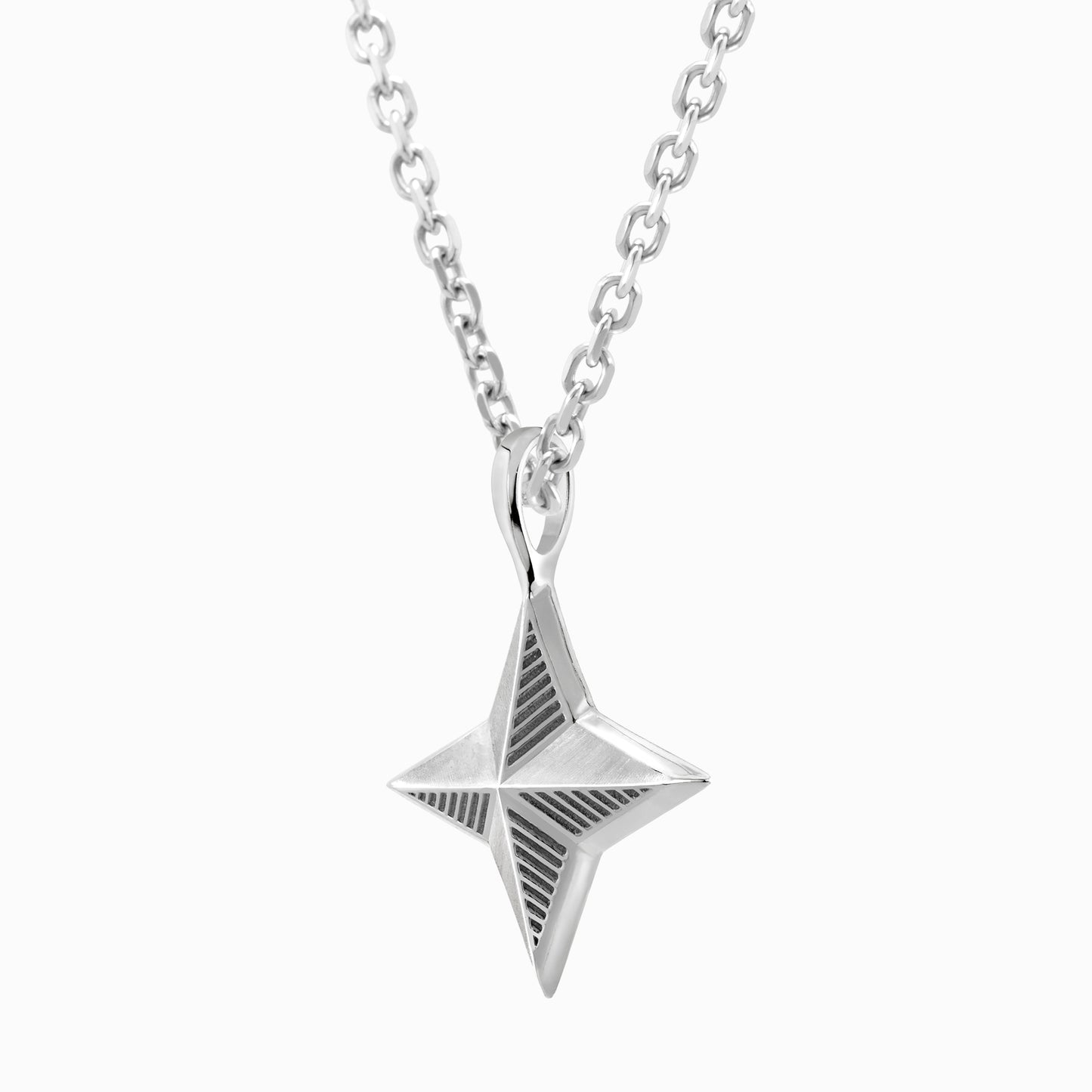 FIERCE Audacious Grill Necklace – Silver