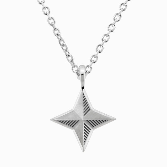 FIERCE Audacious Grill Necklace – Silver