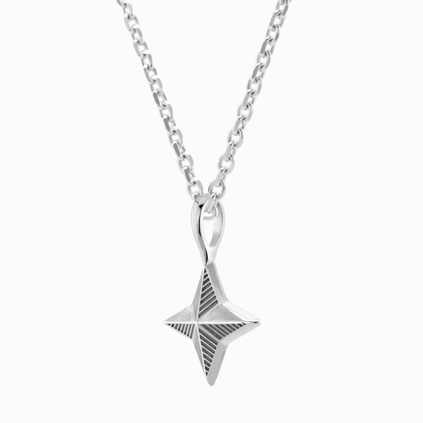 FIERCE Cheeky Grill Necklace – Silver