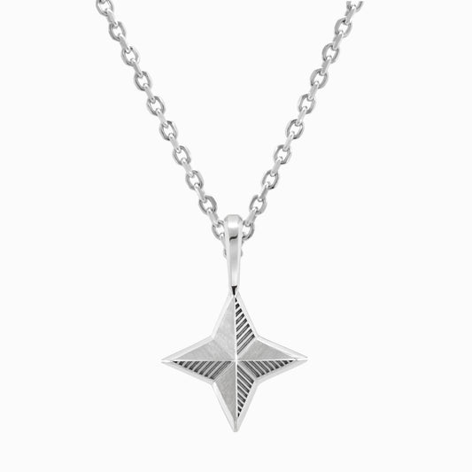FIERCE Cheeky Grill Necklace – Silver