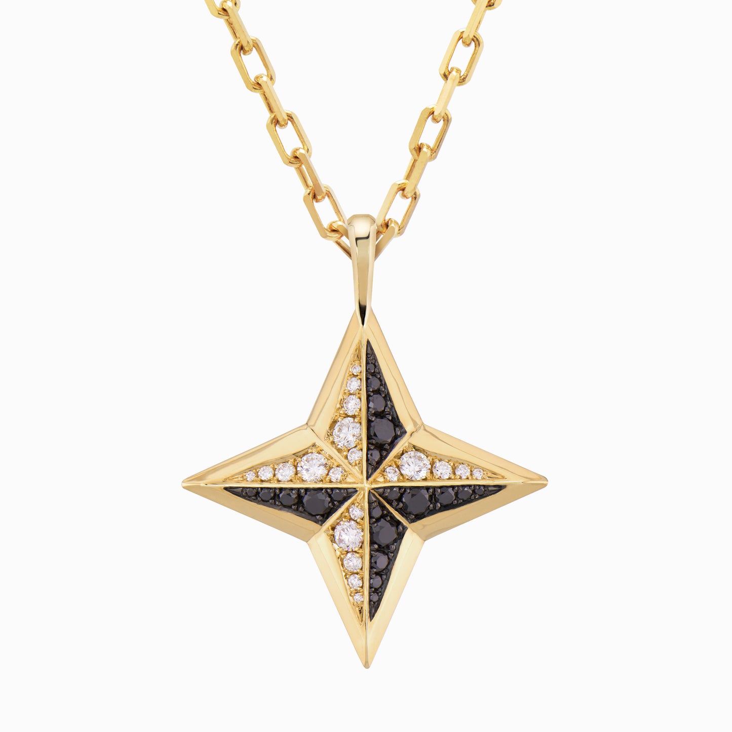 FIERCE Outrageous Double Diamond Necklace