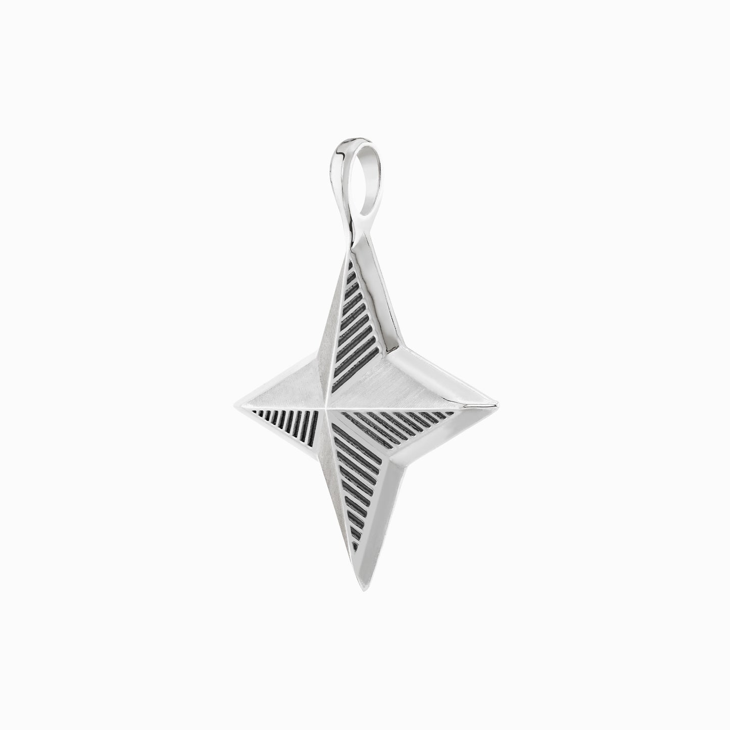 FIERCE Outrageous Grill Pendant – Silver