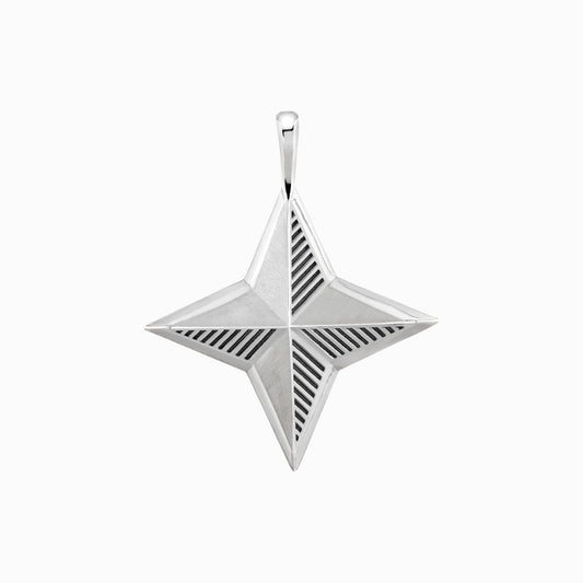 FIERCE Outrageous Grill Pendant – Silver