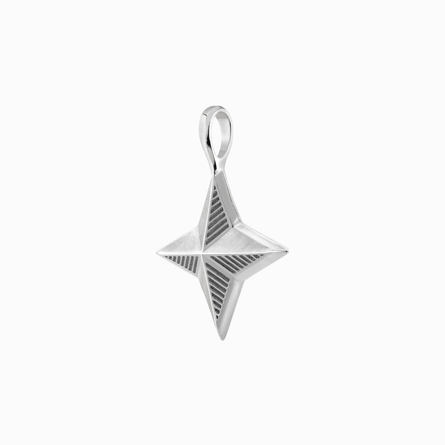 FIERCE Audacious Grill Pendant – Silver