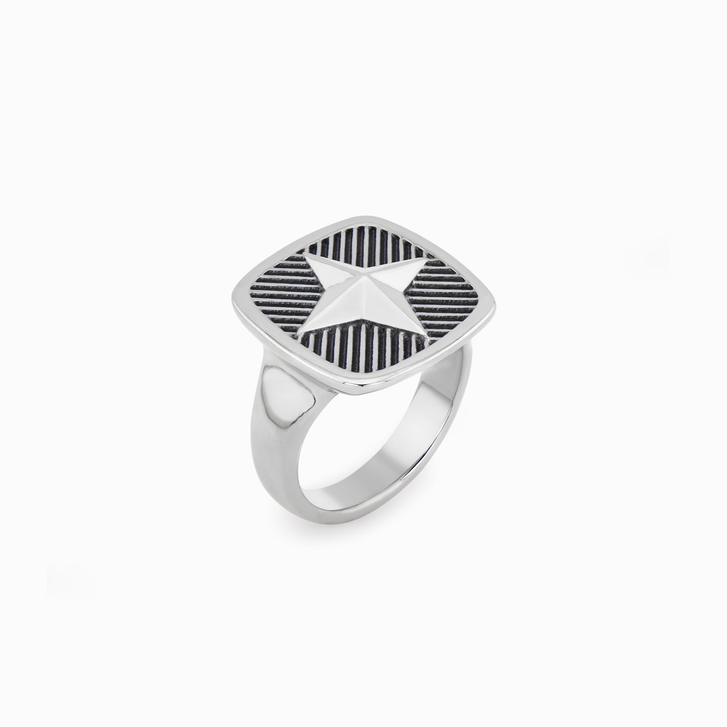 FIERCE Audacious Grill Signet Ring