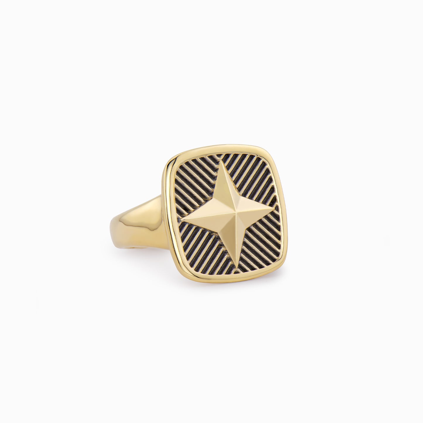 FIERCE Audacious Grill Signet Ring