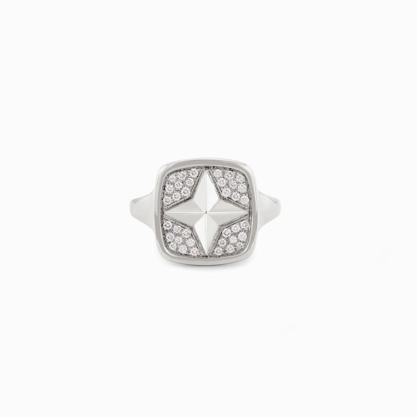 FIERCE Cheeky Diamond Signet Ring