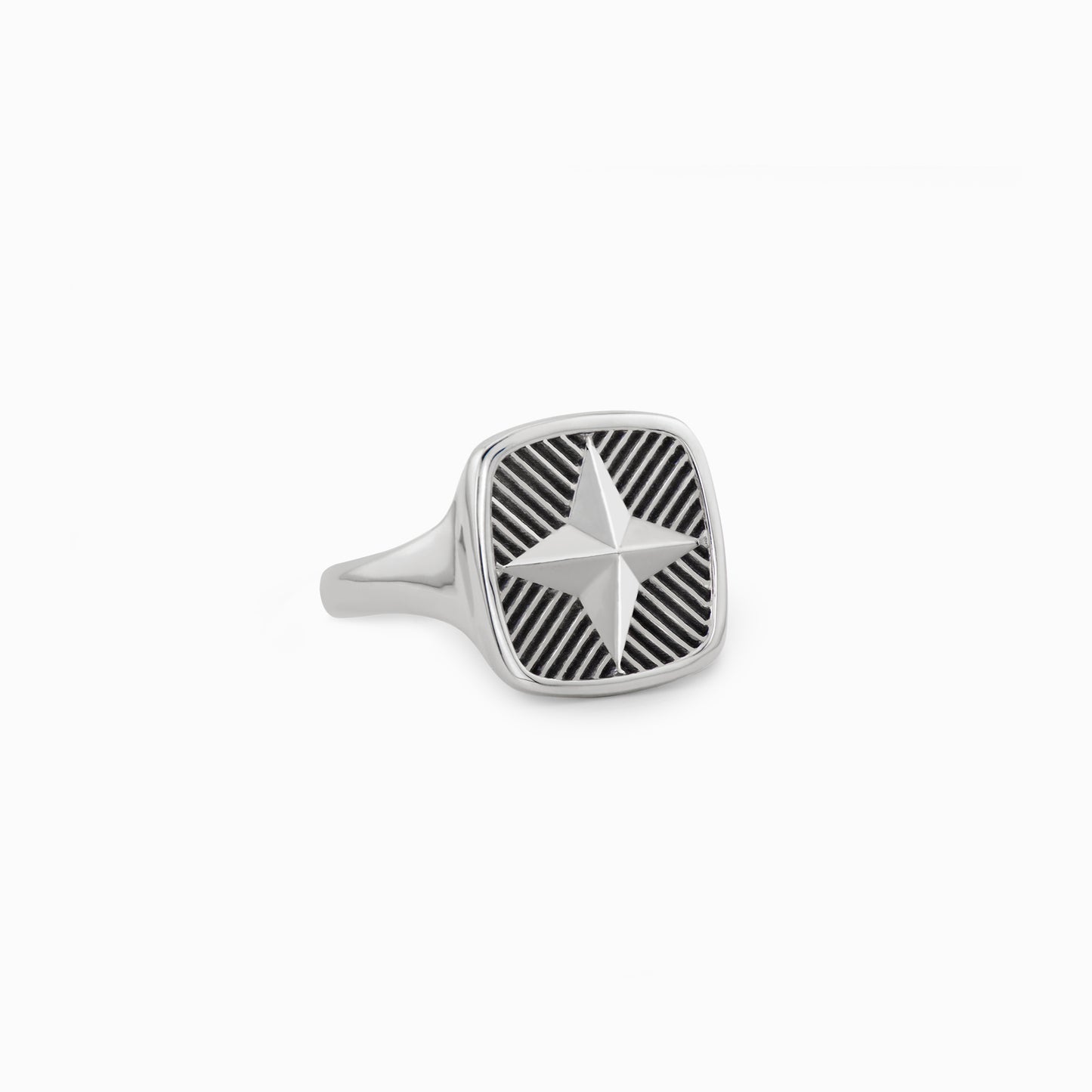 FIERCE Cheeky Grill Signet Ring – Silver