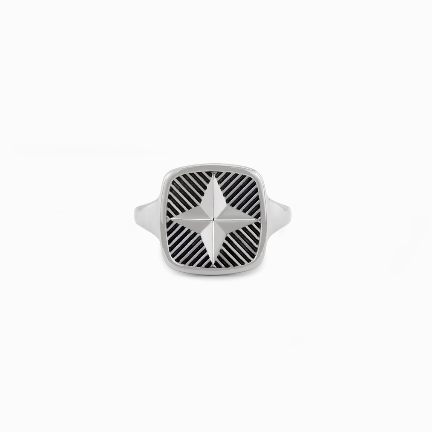 FIERCE Cheeky Grill Signet Ring – Silver