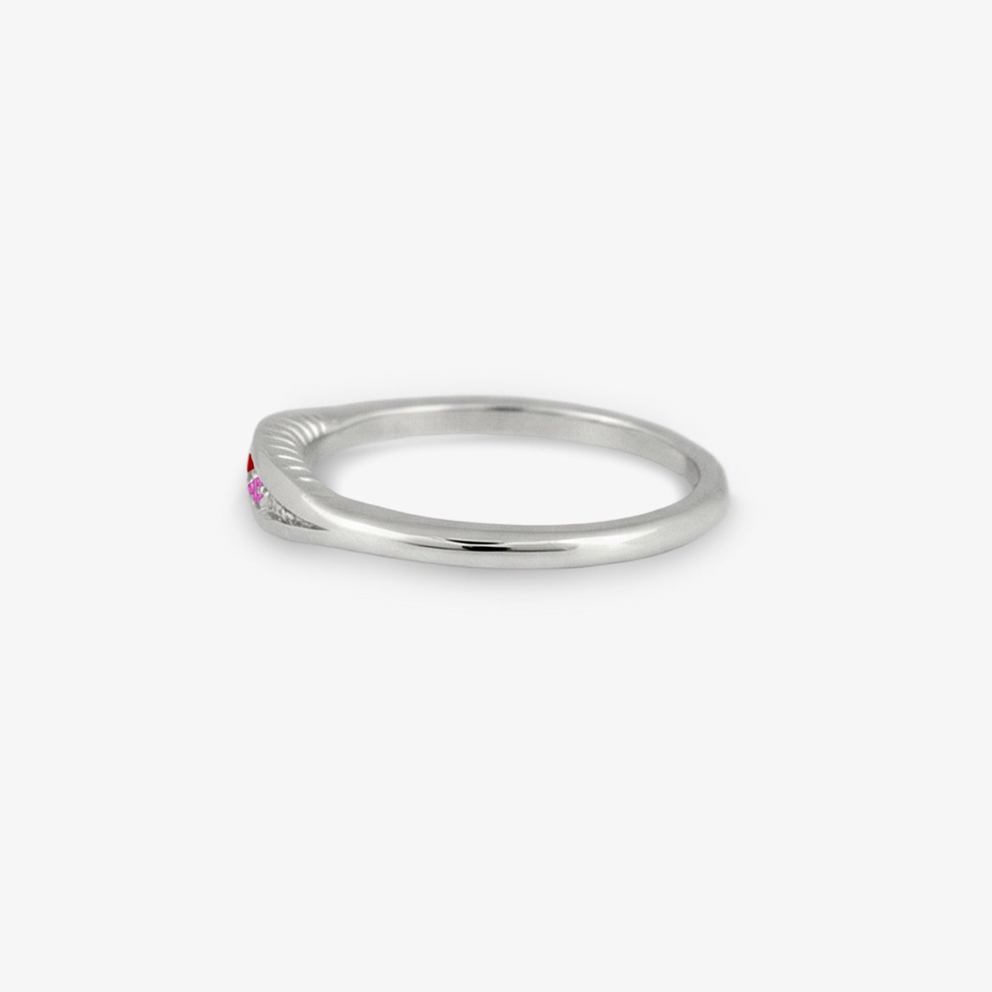 Nurture Dôme Ring with Ruby & Pink Sapphires