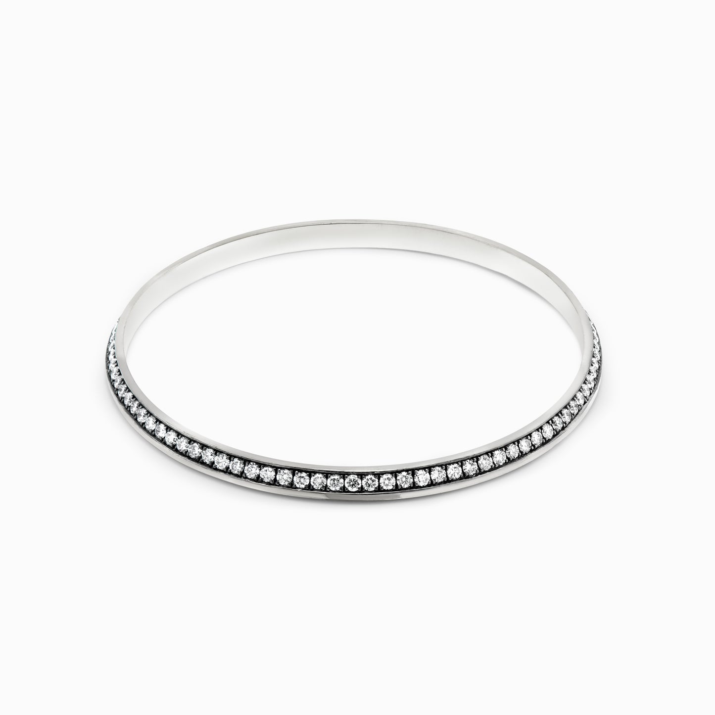 OFF-KILTER Outrageous Diamond Bangle Bracelet – Dark Mode