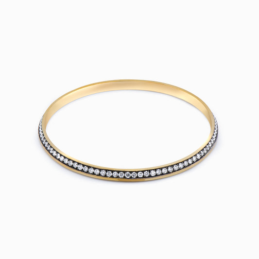 OFF-KILTER Outrageous Diamond Bangle Bracelet – Dark Mode