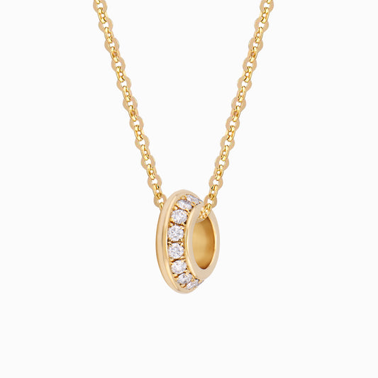 OFF-KILTER Diamond April Birthstone Fine Necklace