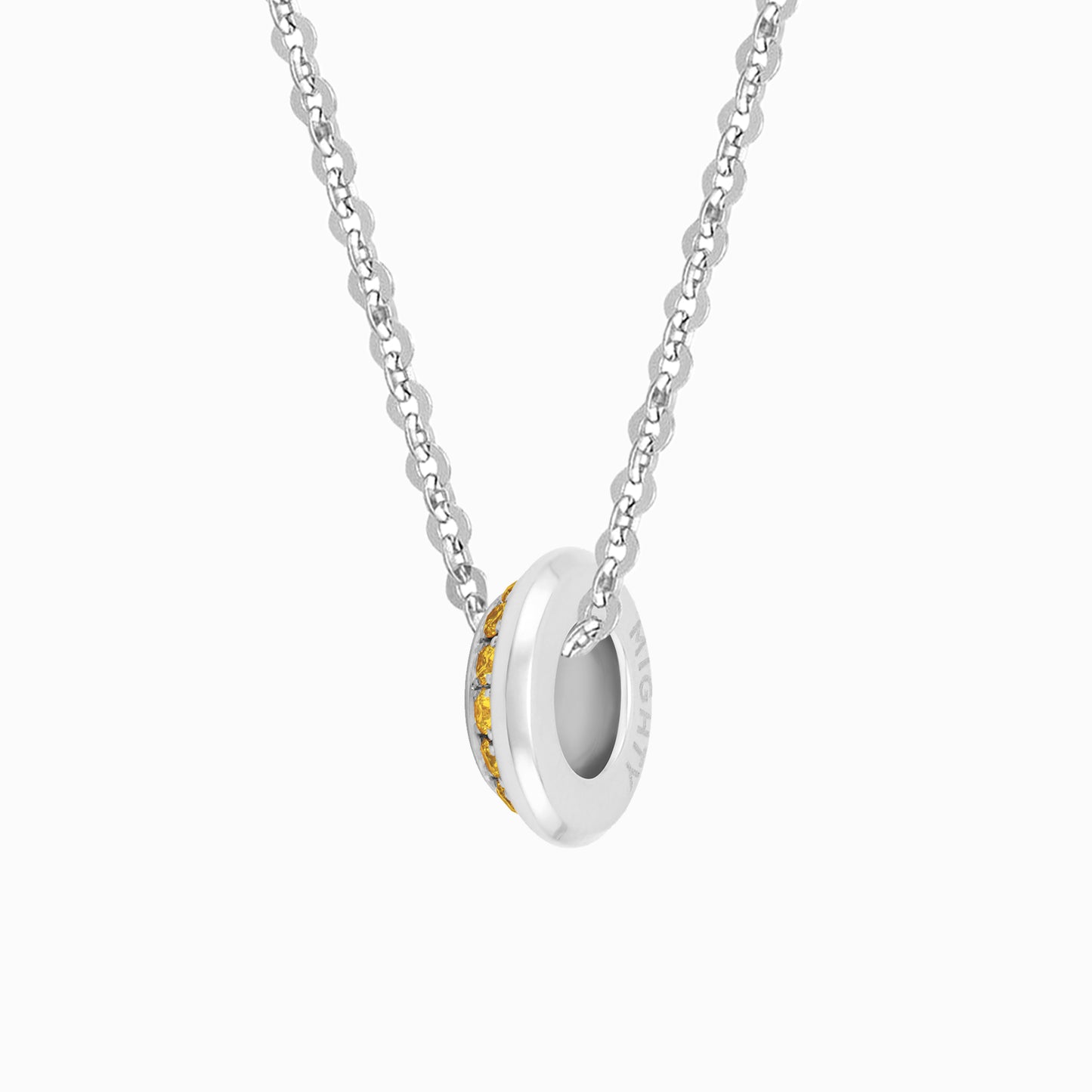 OFF-KILTER Citrine November Birthstone Fine Necklace
