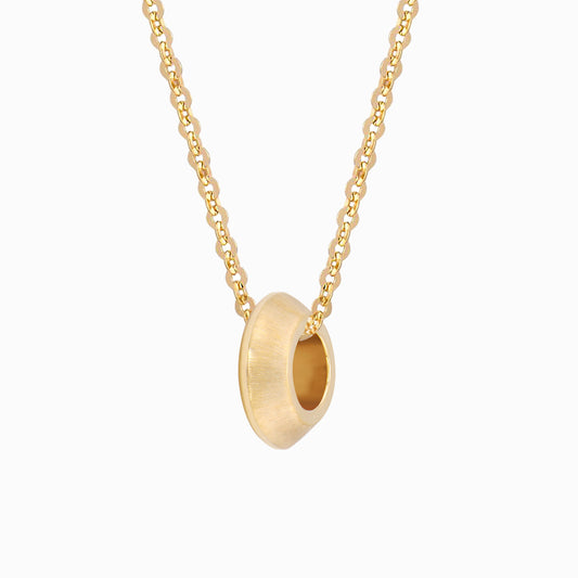 OFF-KILTER Satin Rondelle Fine Necklace