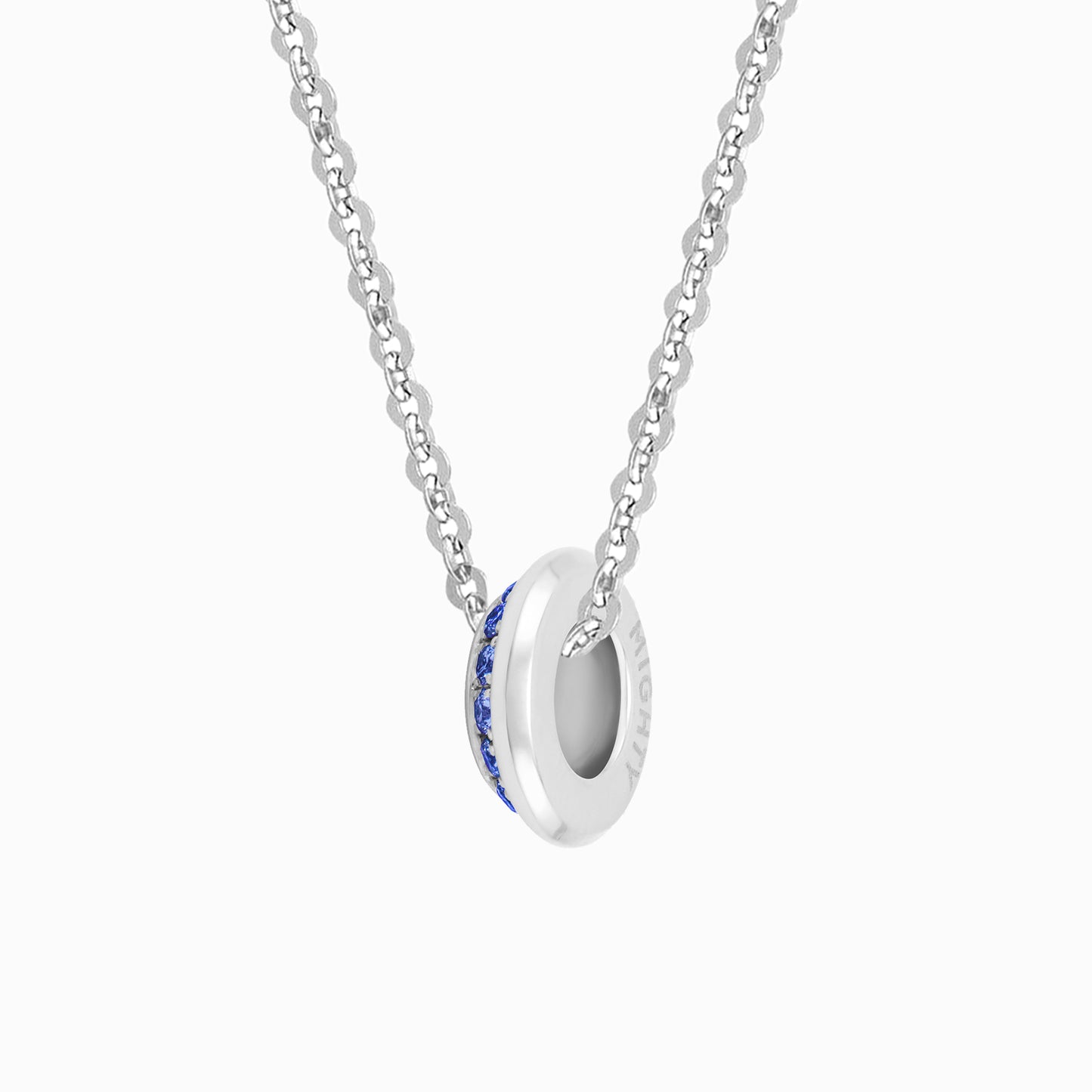 OFF-KILTER Sapphire September Birthstone Fine Necklace