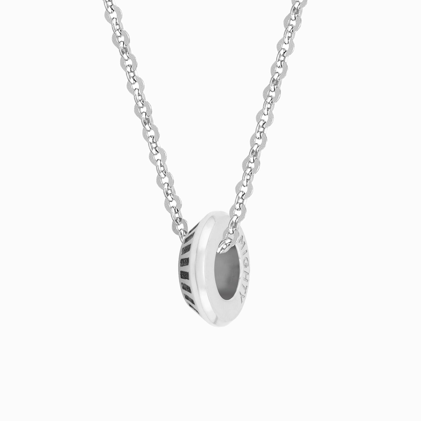 OFF-KILTER Turbine Rondelle Fine Necklace