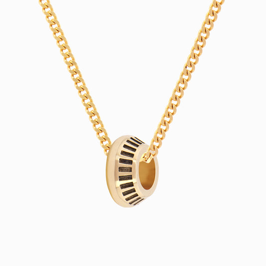 OFF-KILTER Outrageous Turbine Rondelle Necklace