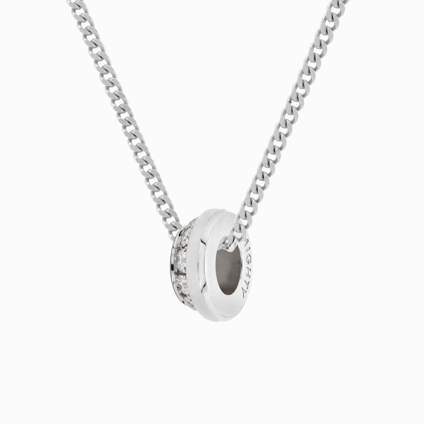 OFF-KILTER Outrageous Diamond Rondelle Necklace