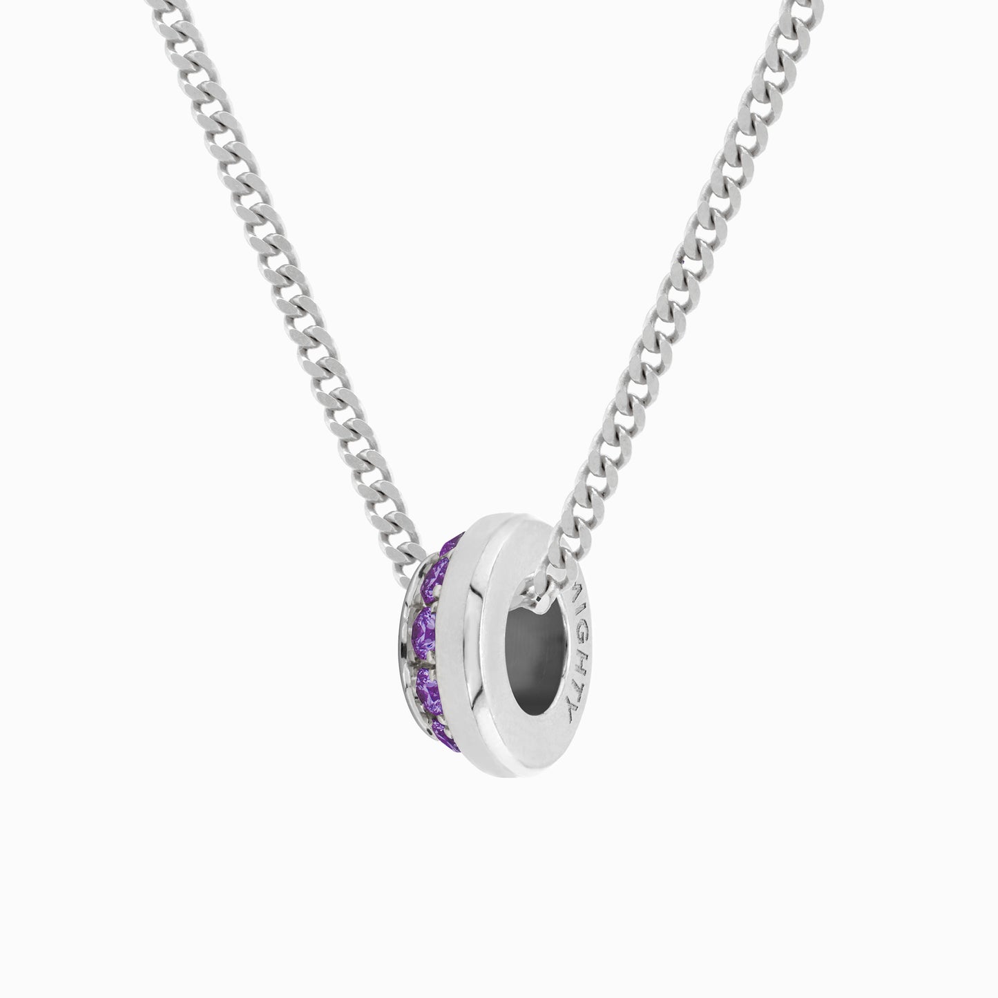 OFF-KILTER Outrageous Amethyst February Birthstone Necklace