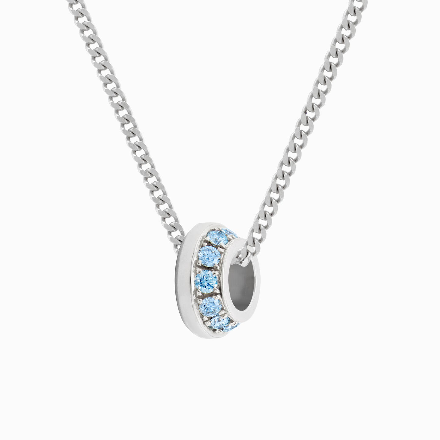 OFF-KILTER Outrageous Aquamarine March Birthstone Necklace