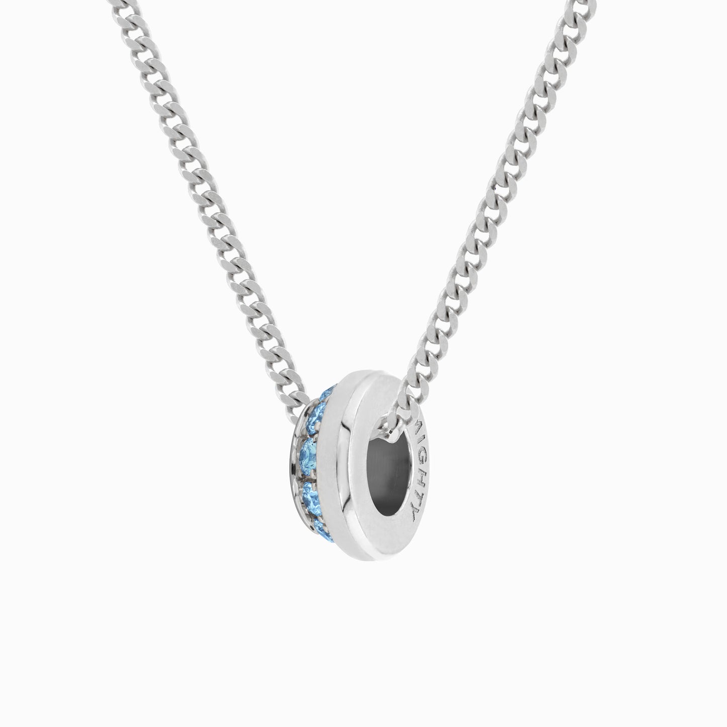 OFF-KILTER Outrageous Aquamarine March Birthstone Necklace