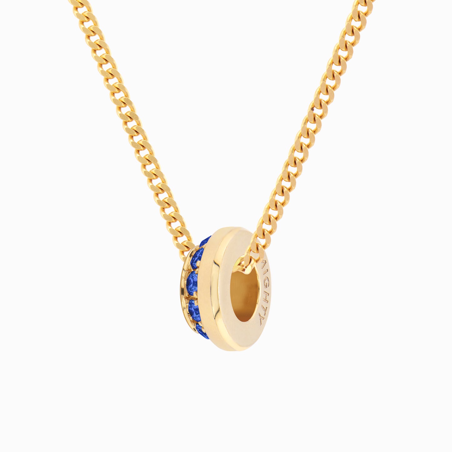 OFF-KILTER Outrageous Sapphire September Birthstone Necklace