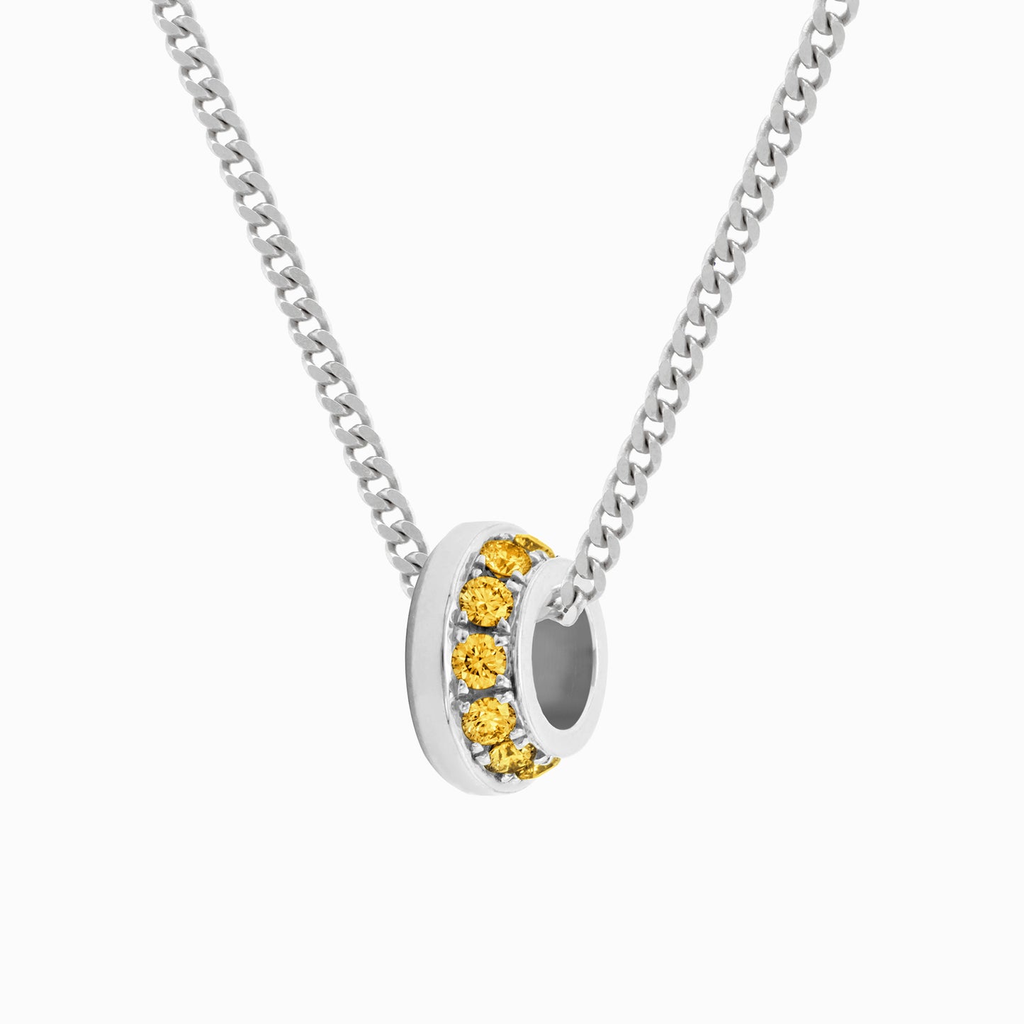 OFF-KILTER Outrageous Citrine November Birthstone Necklace