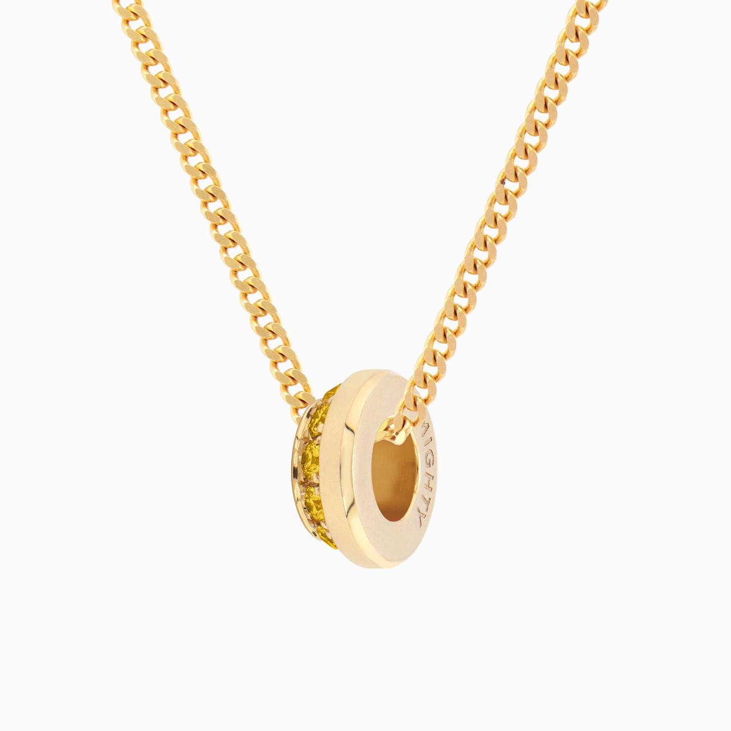 OFF-KILTER Outrageous Citrine November Birthstone Necklace