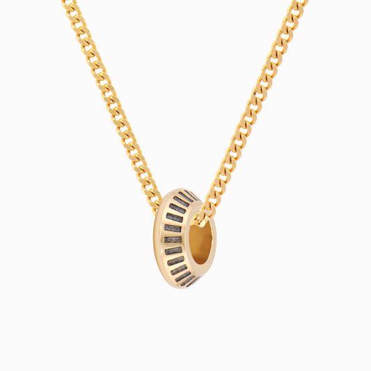 OFF-KILTER Audacious Turbine Rondelle Necklace