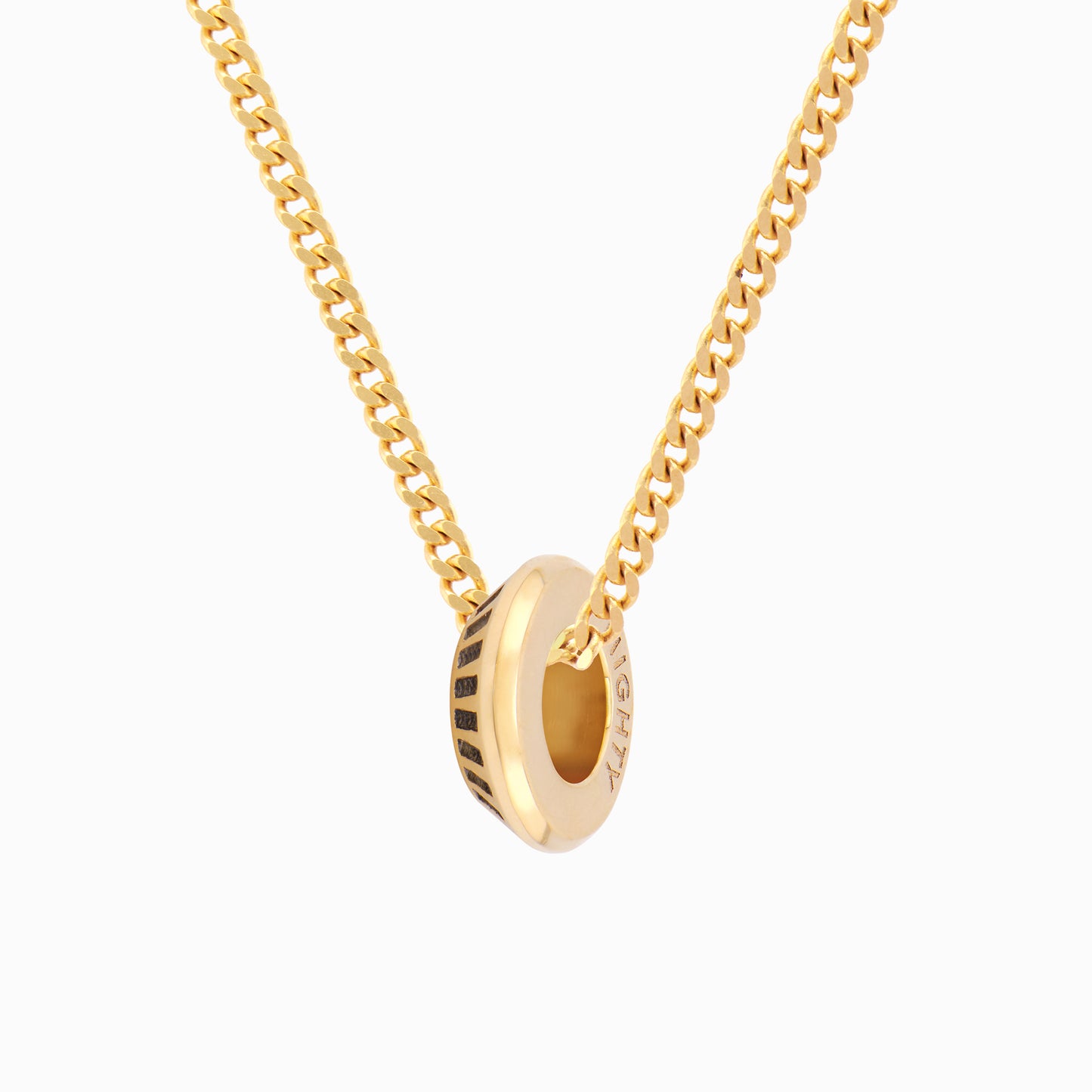 OFF-KILTER Audacious Turbine Rondelle Necklace