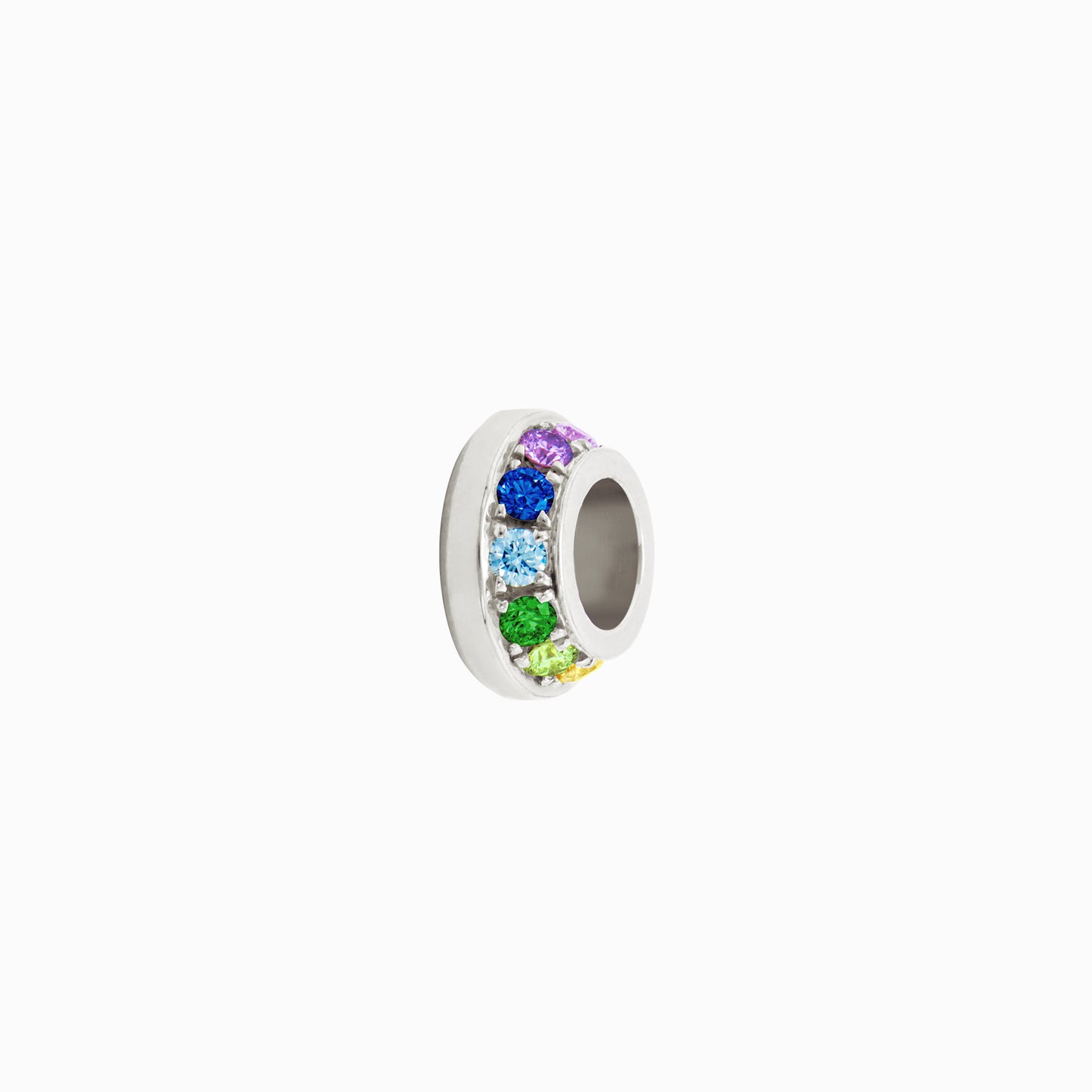 OFF-KILTER Outrageous Rainbow Rondelle Pendant