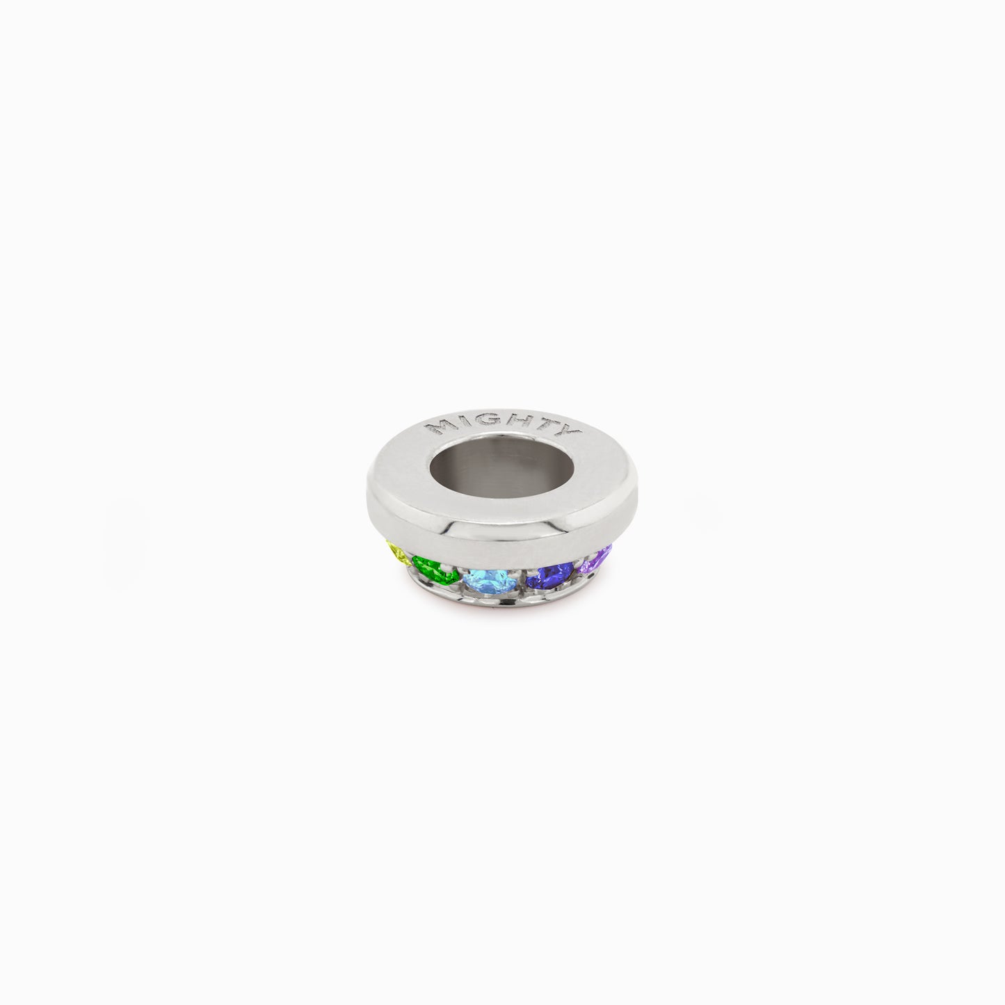 OFF-KILTER Outrageous Rainbow Rondelle Pendant