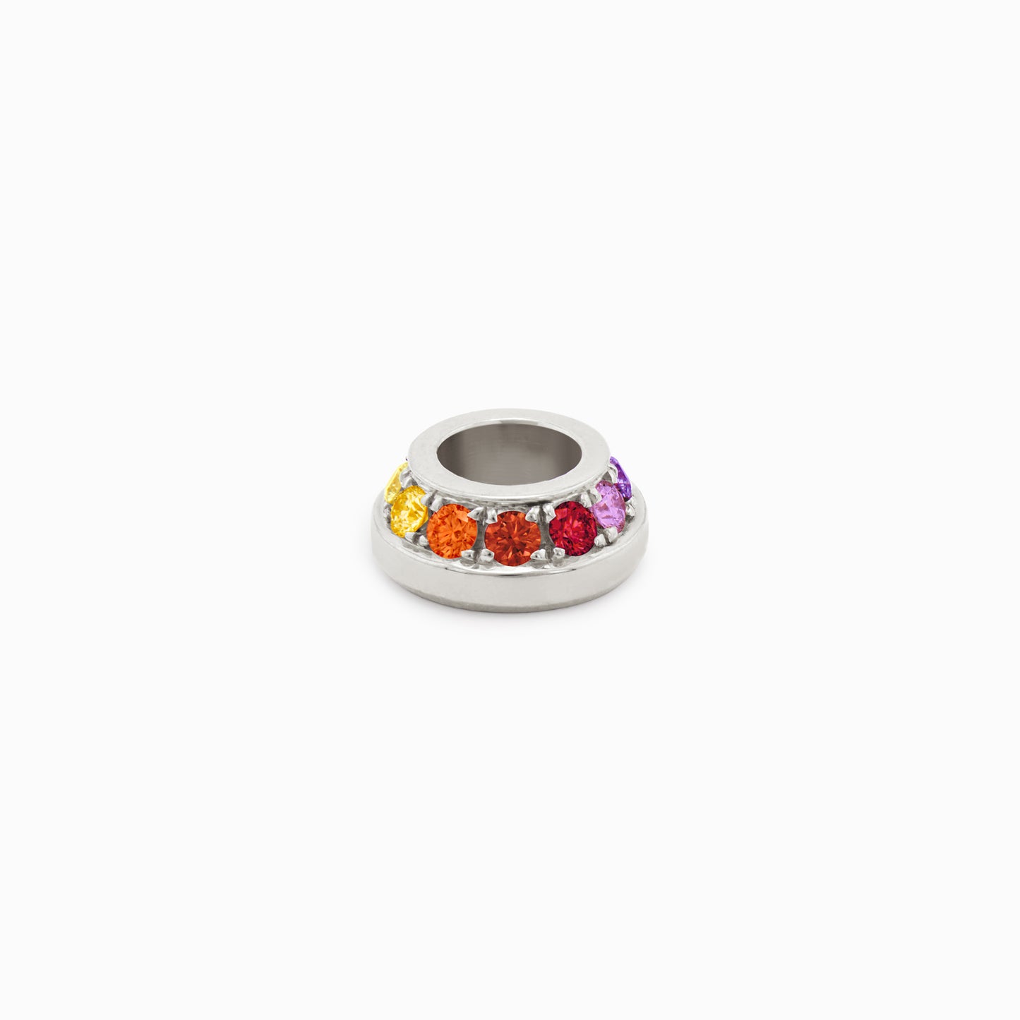 OFF-KILTER Outrageous Rainbow Rondelle Pendant