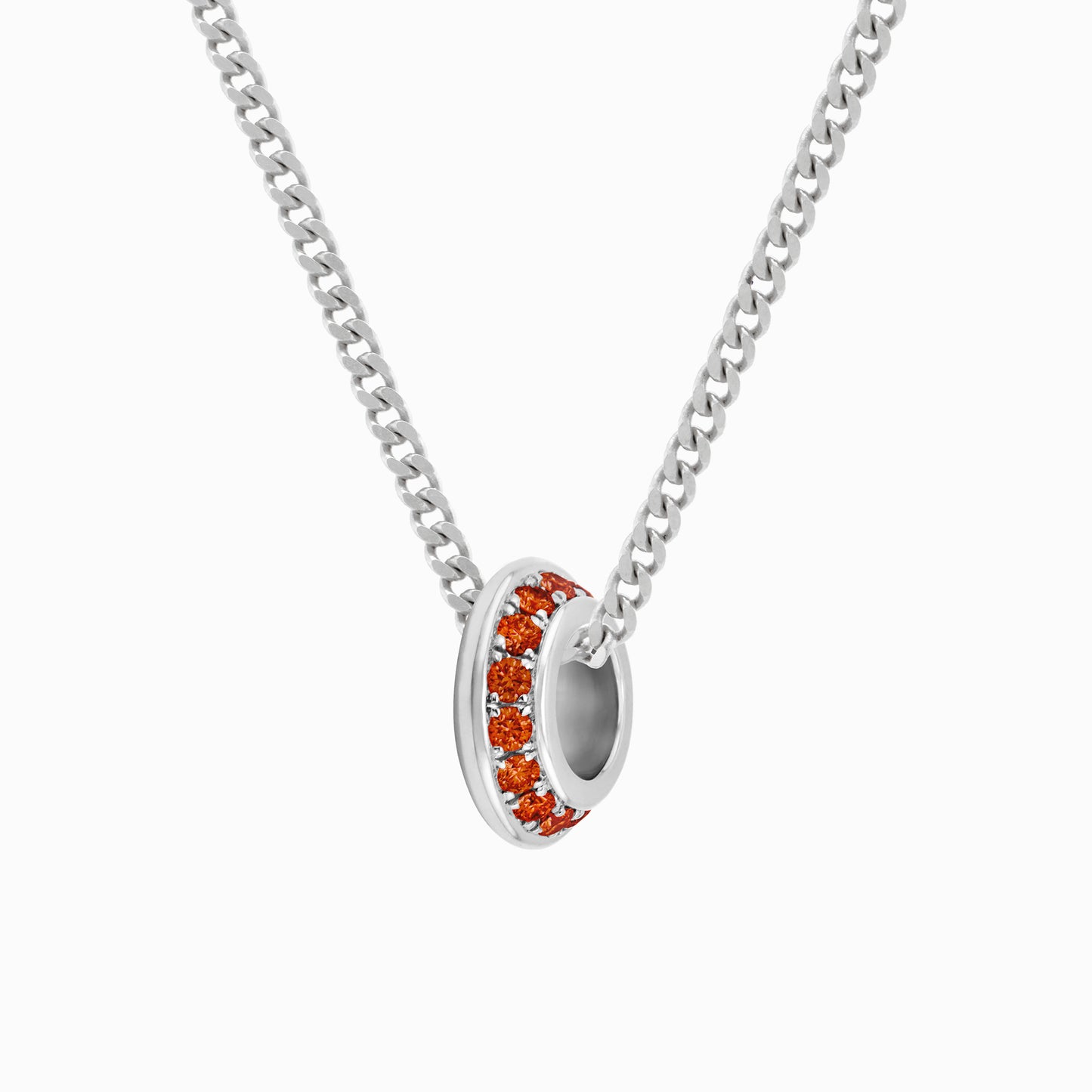 OFF-KILTER Audacious Garnet January Birthstone Necklace