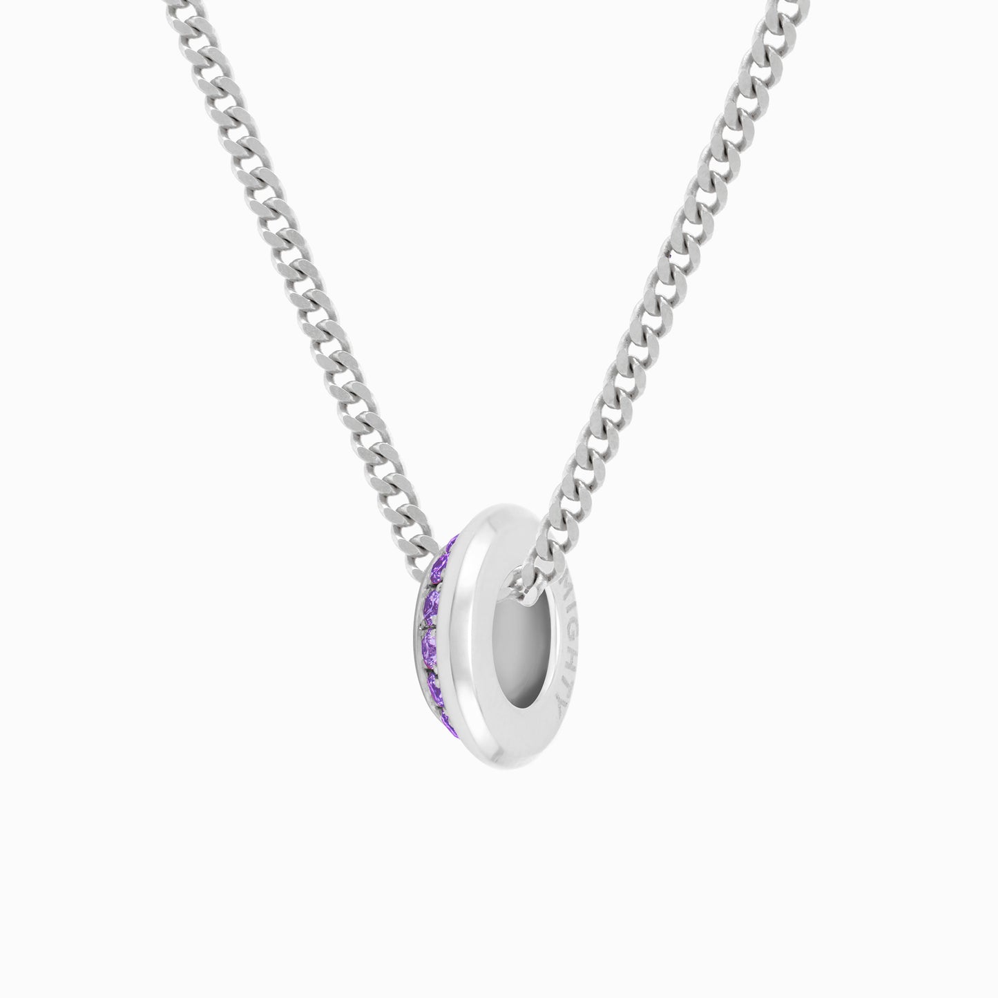 OFF-KILTER Audacious Amethyst February Birthstone Necklace