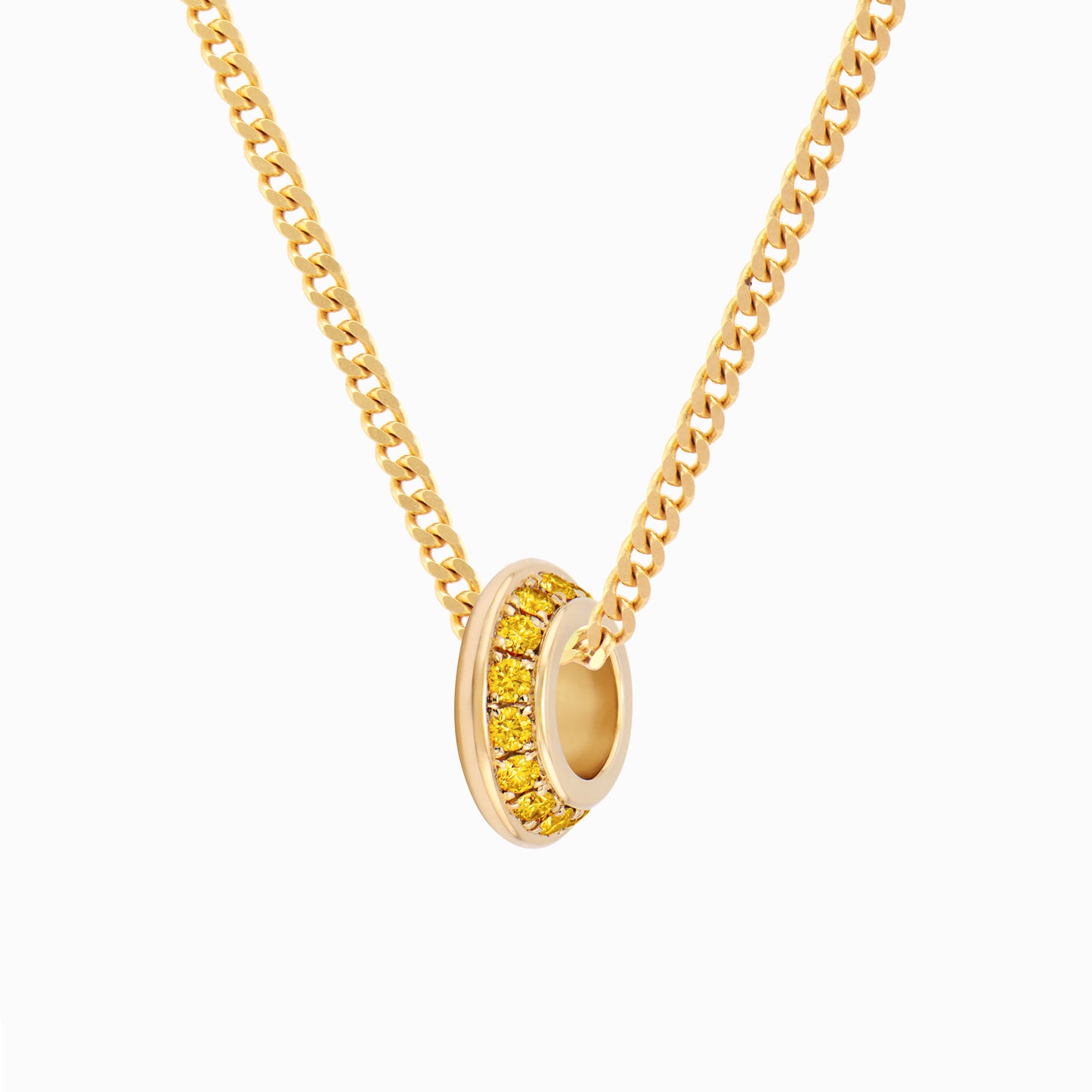 OFF-KILTER Audacious Citrine November Birthstone Necklace