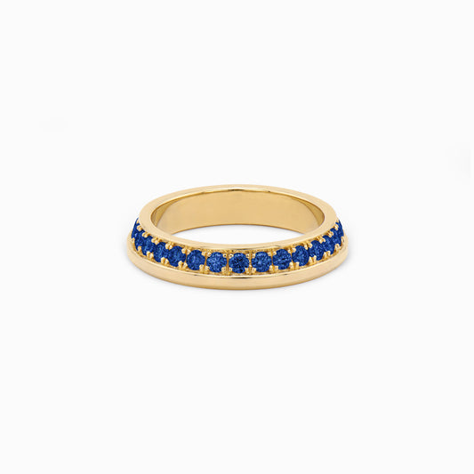 OFF-KILTER Outrageous Sapphire Stacking Ring