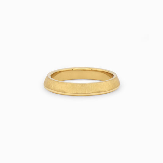 OFF-KILTER Audacious Satin Stacking Ring