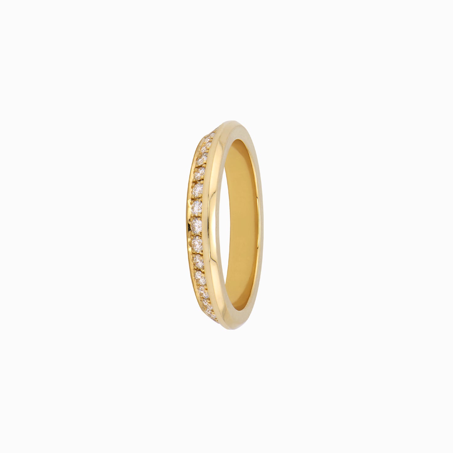OFF-KILTER Audacious Diamond Stacking Ring