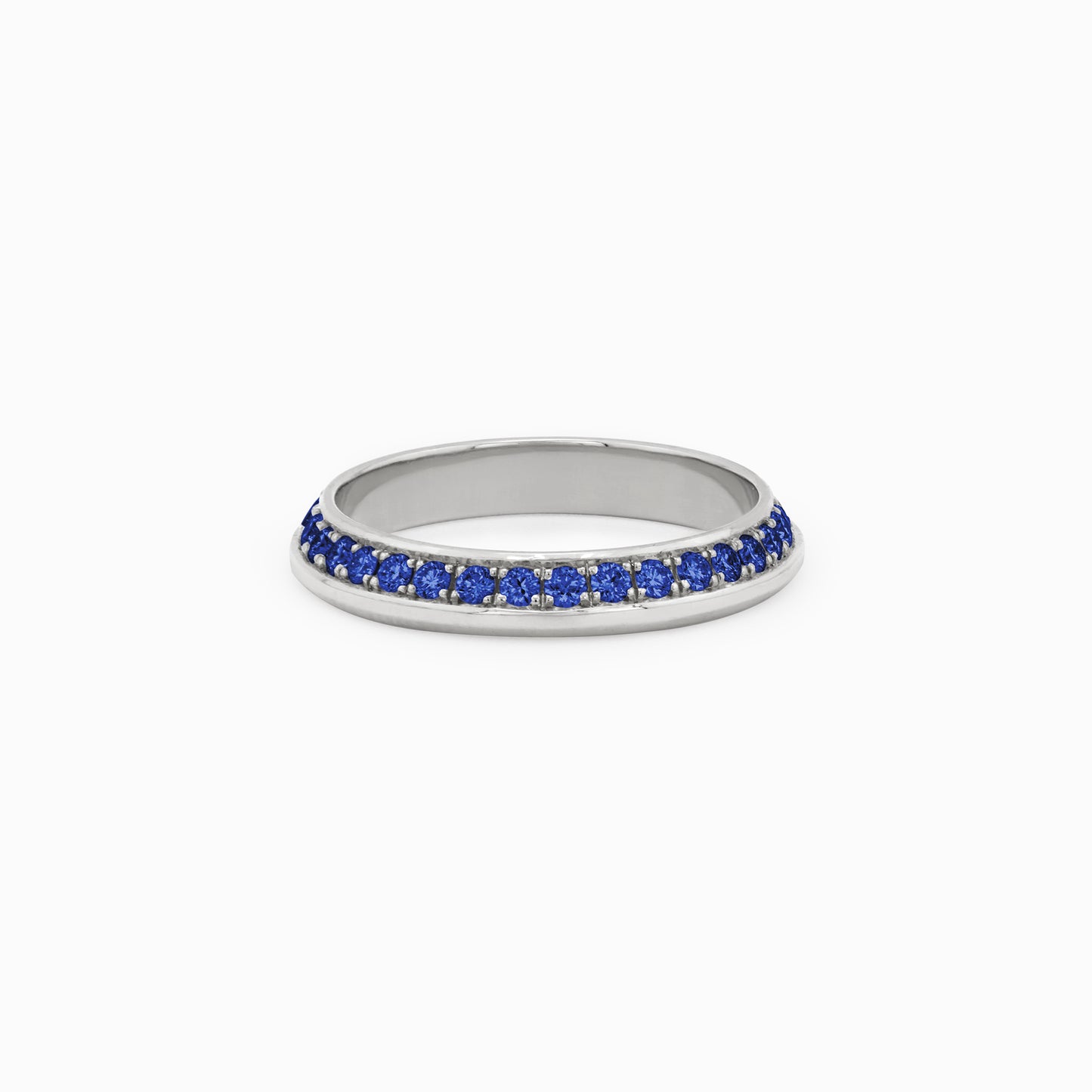 OFF-KILTER Audacious Sapphire Stacking Ring