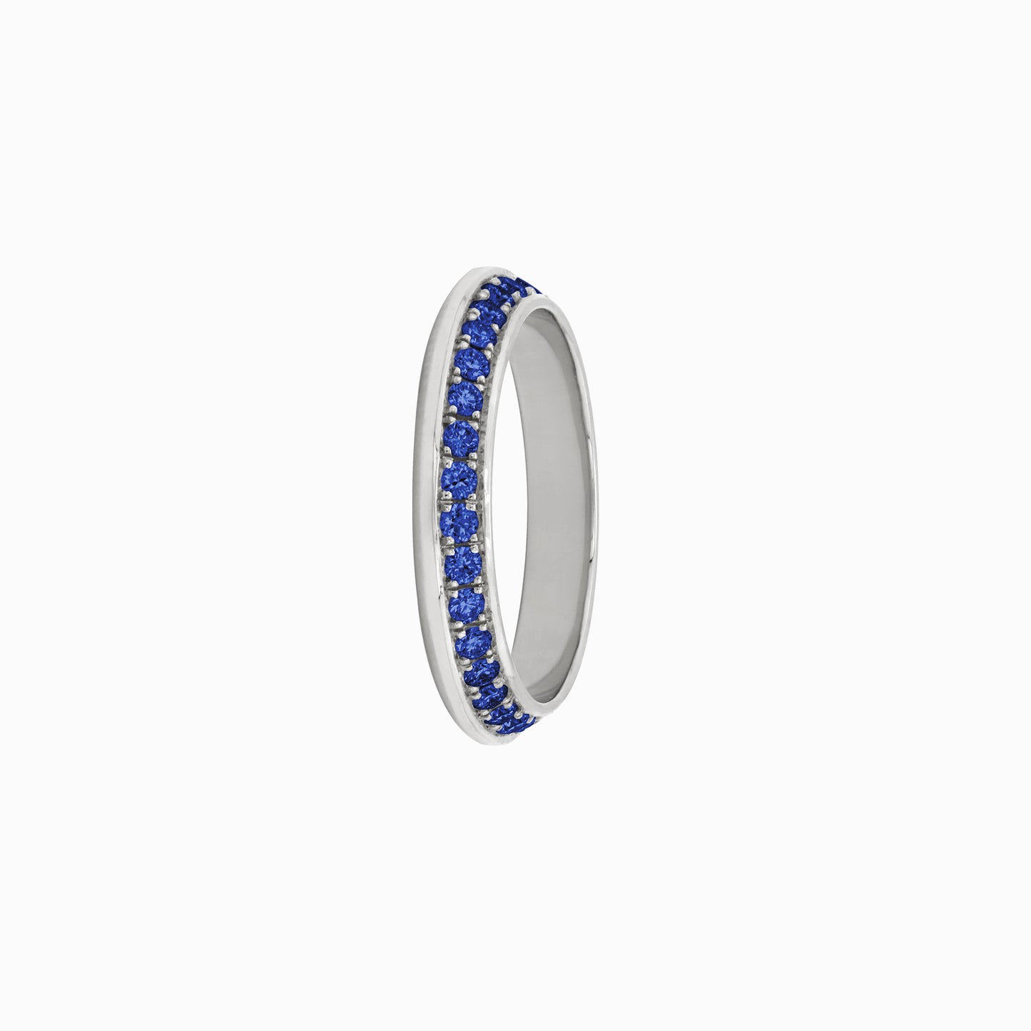 OFF-KILTER Audacious Sapphire Stacking Ring