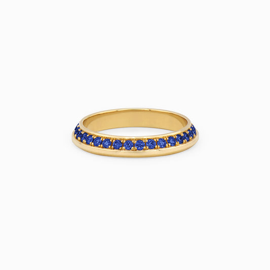 OFF-KILTER Audacious Sapphire Stacking Ring